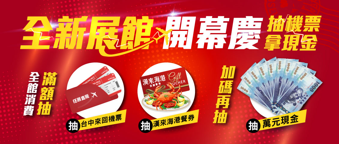 消費滿額抽好禮